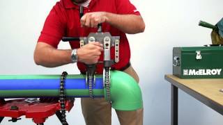 How to Fuse 4quot PPR Pipe using the McElroy® Spider™ 125 [upl. by Picardi349]