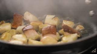 Passatelli pasta with mushrooms and herbs [upl. by Suk]