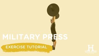 How to Do Military Press [upl. by Cerallua]