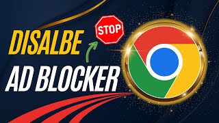 How to disable ad blocker in Google Chrome on Laptop  PC Windows 11 10 8 7 [upl. by Adda]