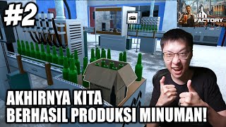 Kita Berhasil Produksi amp Ekspor Minuman Pertama Kita  Beer Factory Simulator Gameplay  Part 2 [upl. by Ettennek373]