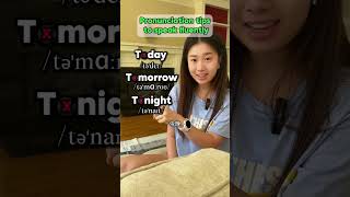 Basic English English pronunciation tips learnenglish english everydayenglish [upl. by Atihana]