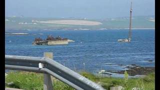 Orkney Islands Scotland  Scapa Flow and Churchill Causeway 2 [upl. by Blackman854]