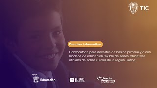 Convocatoria para docentes de básica primaria yo con modelos de educación flexible [upl. by Perreault836]