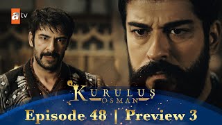 Kurulus Osman Urdu  Season 3 Episode 48 Preview 3 [upl. by Bozuwa590]