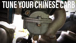 Tune Your Chinese ATV Carb [upl. by Verdi891]