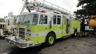 1995 Pierce Dash 50 Telesquirt Fire Truck [upl. by Noiz]