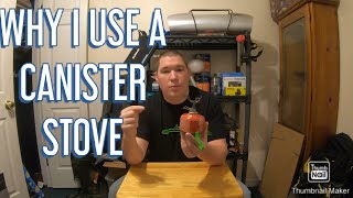 Gas Canister stoves pros and cons Why I use a Canister stove in my Bug out bag and Get home bag [upl. by Arleen]