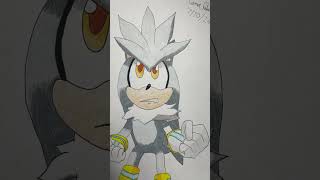 Silver the Hedgehog Drawing [upl. by Winsor]