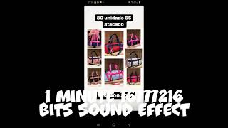 1 minute 16777216 bits sound effect [upl. by Fabian226]