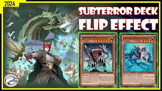 SUBTERROR DECK FLIP EFFECT COMBO GAMEPLAY FEBRUARY 2024  YUGIOH DUEL LINKS [upl. by Neilla3]