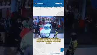 Viral Diduga Tabrak Lari Mobil di Solo Jadi Bulanbulanan Massa [upl. by Wendi53]