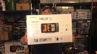 Humminbird Helix 10SI G2N Mega Unboxing [upl. by Cai]