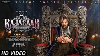 The Raja Saab Motion Poster  Prabhas  The Raja Saab Trailer  The Raja Saab Teaser [upl. by Holna]