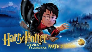 Harry Potter e a Pedra Filosofal  PS1 Gameplay parte 2 sem comentários [upl. by Alliuqat615]