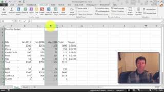 Hiding and Unhiding Excel Rows and Columns [upl. by Enailuj]