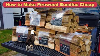 17 HOW TO MAKE FIREWOOD BUNDLES CHEAP [upl. by Nekciv]