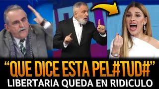 ¡LIBERTARIA BREY QUEDA en RIDICULO DICIENDO MENTIRAS en VIVO [upl. by Nettle]