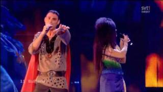 ESC 2009 Semi Bulgaria Krassimir Avramov Illusion [upl. by Eiramac]