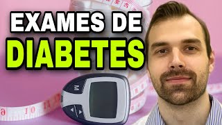 Exames de Diabetes e PréDiabetes Glicemia de jejum Hemoglobina Glicada e TOTG [upl. by Genie99]