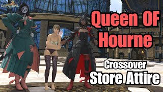 FFXIV Queen Of Hourne Attire  WOTVFFBE Crossover Store Set [upl. by Three]