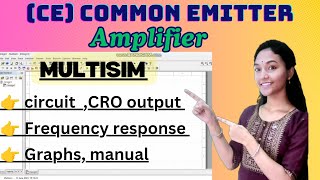 common emitter ce amplifier using multisim [upl. by Haymes259]