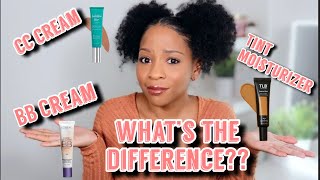 BB CREAM vs CC CREAM vs TINT MOISTURIZER  HOW DO THEY DIFFER [upl. by Efram]