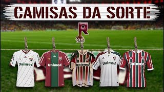 TOP 5 CAMISAS MAIS SORTUDAS DO FLUMINENSE  LISTAS 22 [upl. by Marabelle]