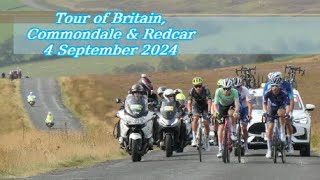 Tour of Britain Commondale amp Redcar  4 September 2024 [upl. by Cirek]