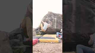 Dans Arete Curbar Bouldering must be named after me [upl. by Jared452]