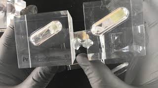 Casting failures of Luciteria Science Lucite acrylic element cubes [upl. by Tadd]