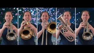 Auld Lang Syne  Brass Quintet amp Fanfare [upl. by Cornela436]