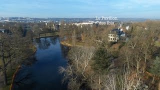 Balade aérienne au lac des Ibis du Vésinet [upl. by Loleta610]