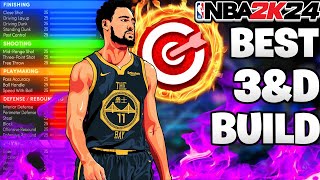 THIS 66 3ampD THREAT IS PERFECT 😈  BEST BUILD NBA 2K24 [upl. by Eentirb]