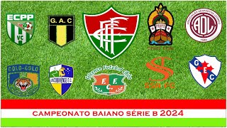 CAMPEONATO BAIANO SÉRIE B 2024 CLUBES QUE VÃO DISPUTAR O ACESSO  TV Touro [upl. by Karel]