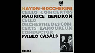 Haydn Cello concerto No 2 in D Major Op 101 HV V11b No 2  Maurice Gendron cello [upl. by Omora958]