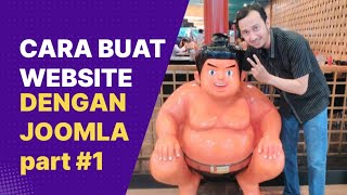 TUTORIAL  CARA MEMBUAT WEBSITE DENGAN CMS JOOMLA Part 1 [upl. by Atiuqcaj]