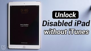 Unlock Disabled iPad Easily Fixed  without iTunes [upl. by Gnilrets]