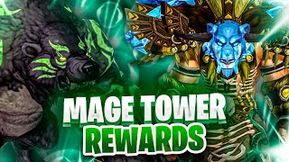 WoW Mage Tower Appearances amp Rewards  Dragonflight [upl. by Lind]