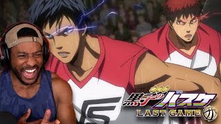 Vorpal Swords Vs Jabberwock  Kuroko No Basket The Last Game Movie  Reaction [upl. by Barnaby]