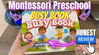 Inside Look at the Montessori Busy Book for Learning Development [upl. by Jerri]