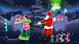 Just Dance 2015 Bollywood Santa XMas Tree [upl. by Eillime]