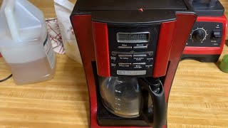 Mr Coffee 12 Cup Programmable Coffeemaker Quick Review [upl. by Lemuela]