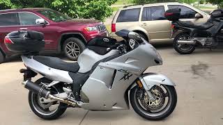 2002 Honda CBR1100xx Super Blackbird review [upl. by Aunson]