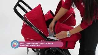 MacroBaby  Valco Baby Spark Duo Stroller [upl. by Bearce]