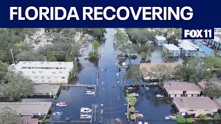 Florida recovering from Hurricane Miltons devastation [upl. by Anihc]