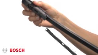 Установка щеток стеклоочистителей Bosch с креплением Bayonet arm [upl. by Kirch99]