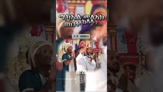 ሚካኤል መልአክ በክንፉ ከለላት የሰማይ መጋረጃውን ሸፈናት [upl. by Holly]