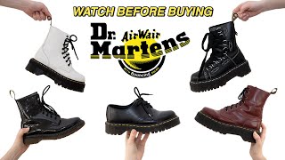 WATCH THIS BEFORE BUYING DR MARTENS  everything you NEED to know about Docs [upl. by Prunella]