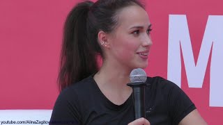 Alina Zagitova 20220625 Interview by Emma Hagieva [upl. by Nita]